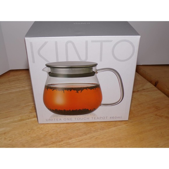 Kinto Unite One Touch Teapot 460ml - Picture 5 of 8